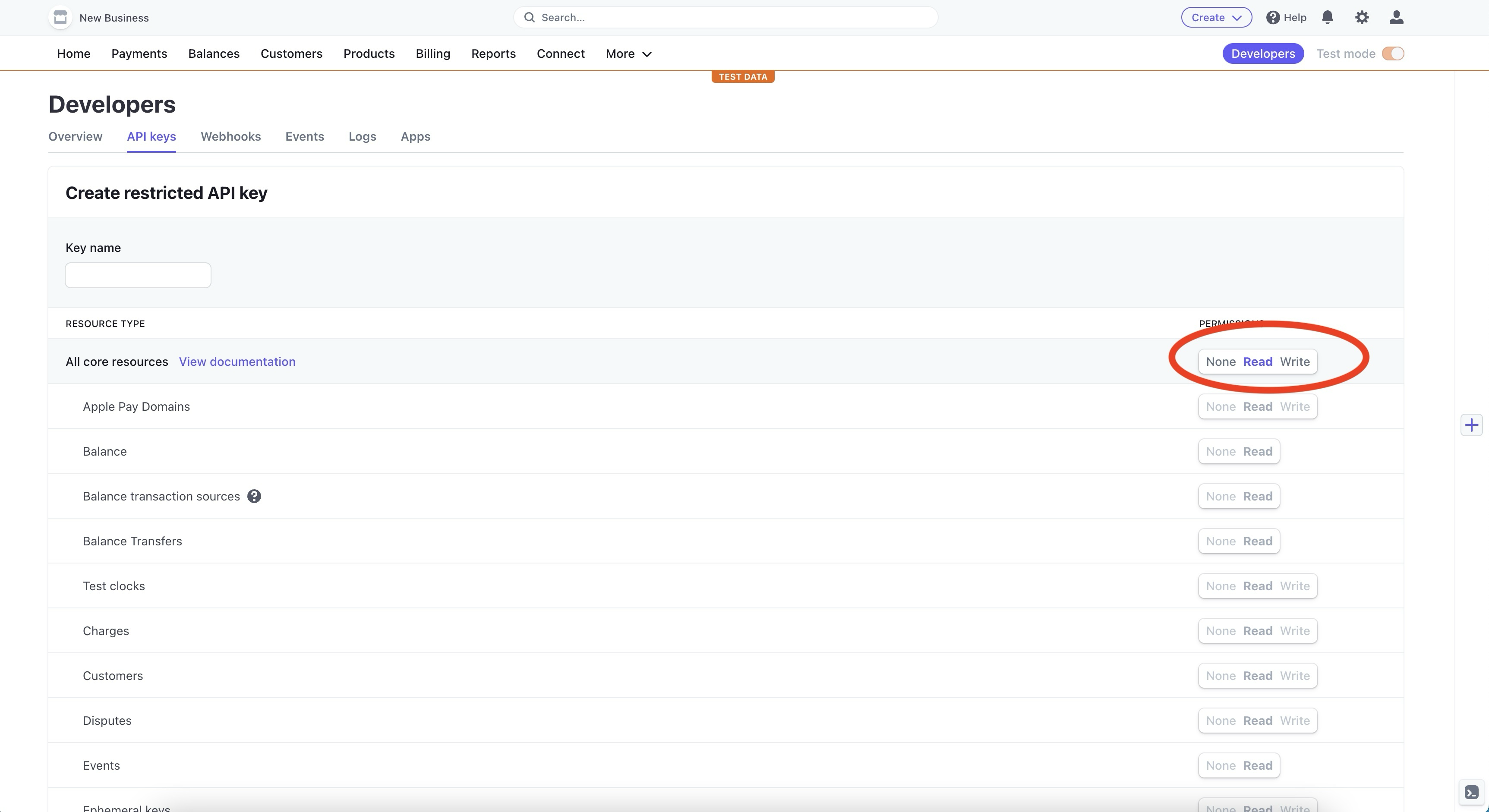 Setting read-only permissions